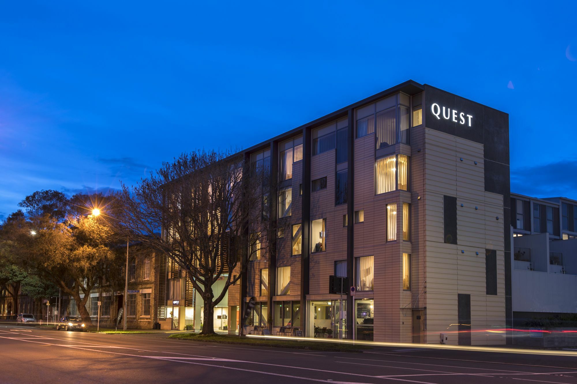 Aparthotel Quest On Beaumont Auckland Esterno foto