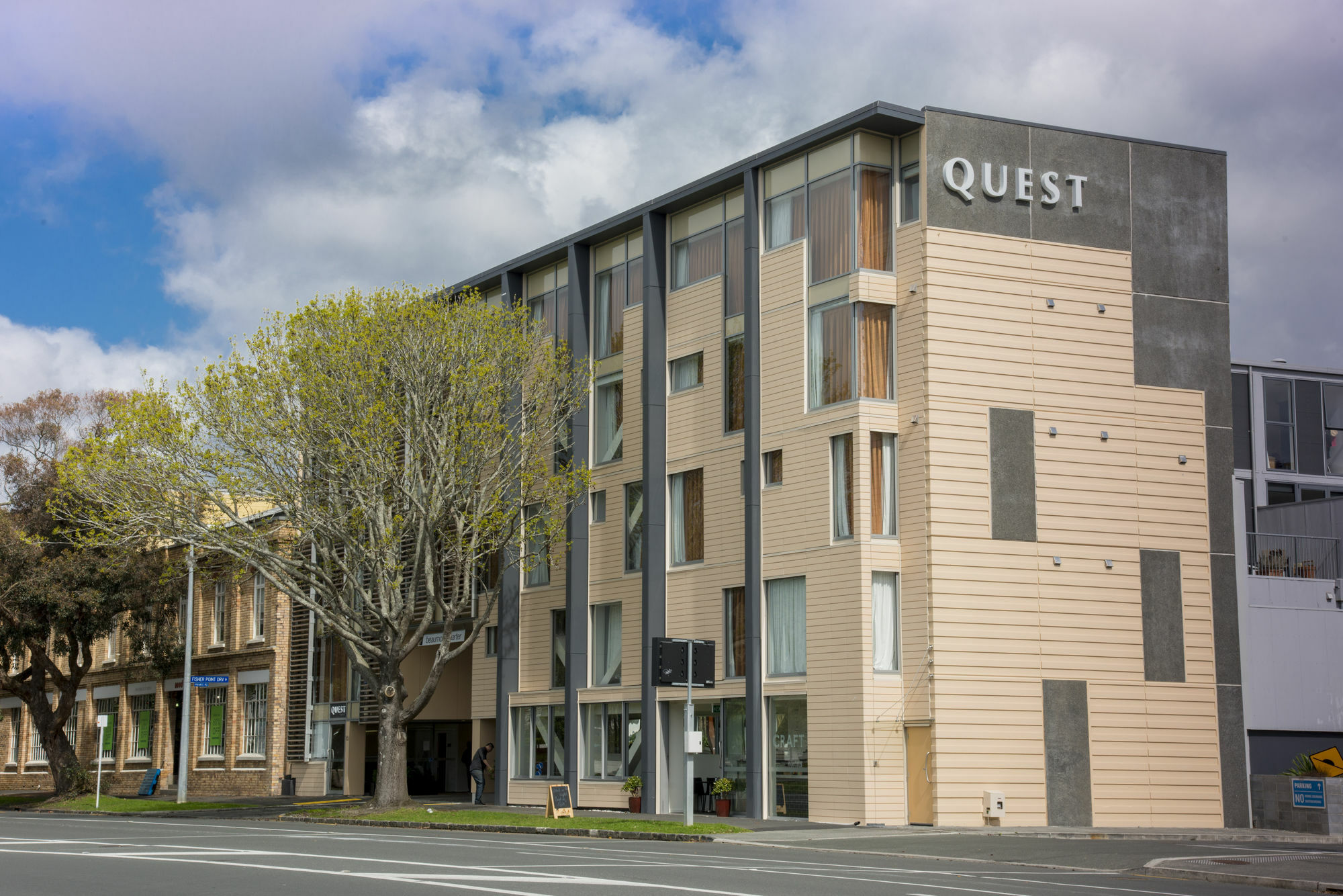 Aparthotel Quest On Beaumont Auckland Esterno foto